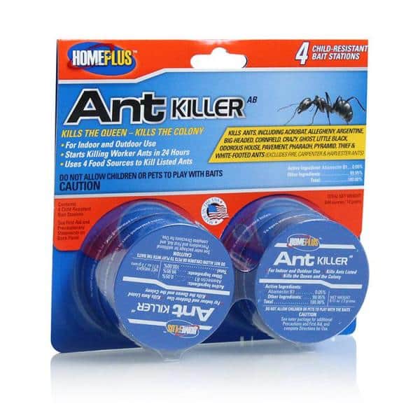 PIC HomePlus ANT Killer Metal Bait Stations 4count 4 Count for sale online 
