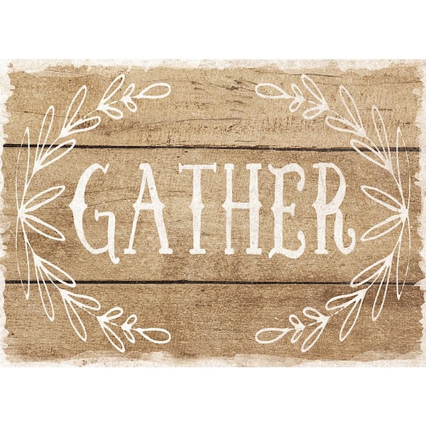 6 New 18" x 13" Brown Patterened Vinyl Woven Placemats 6 New 18" x 13" Brown Patterened Vinyl Woven Placemats