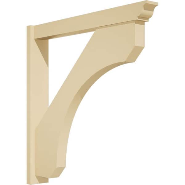 Ekena Millwork Legacy 5 in. W x 36 in. H x 36 in. D Signature Urethane Polyurethane Outlooker with Traditional Ends