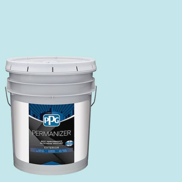 5 gal. PPG1233-3 Pale Seafoam Semi-Gloss Exterior Paint