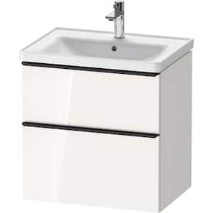 D-Neo 17.75 in. W x 25 in. D x 24.63 in. H Bath Vanity Cabinet without Top in White High Gloss