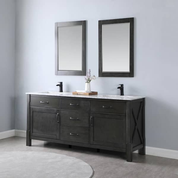 Altair Maribella 72 In Double Bathroom, Bathroom Vanities Complete Sets