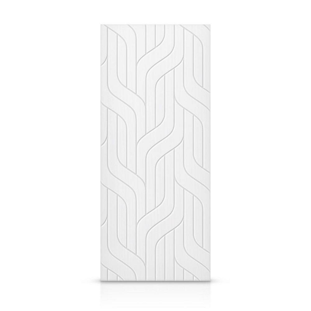 42 in. x 96 in. Hollow Core White Painted Composite MDF Interior Door Slab price history on PriceWatchPro