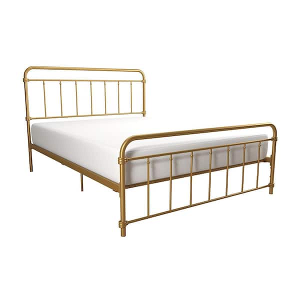 DHP Windsor Gold Queen Metal Bed