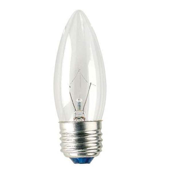 Bulbrite 60-Watt Krypton Halogen B10 Light Bulb (15-Pack)