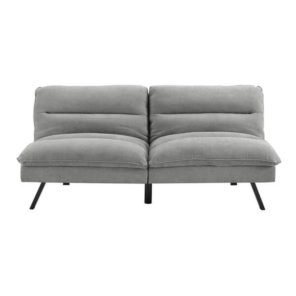 Sofas 2 Go Manhattan Convertible Sofa, Grey