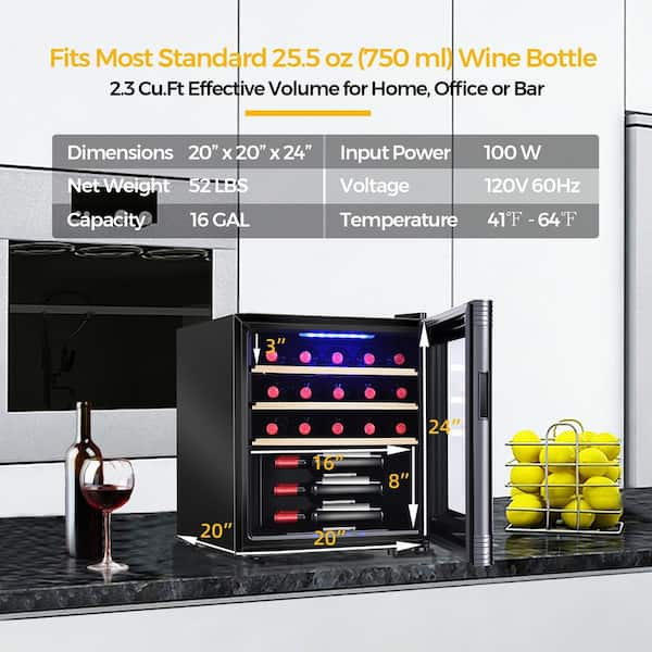 Il Romanzo 4-Bottle Open Wine Cooler