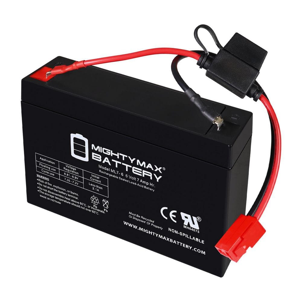 6-volt 7AH F1 SLA Replacement Battery Compatible With Rollplay Farm Tractor 6-volt price history on PriceWatchPro