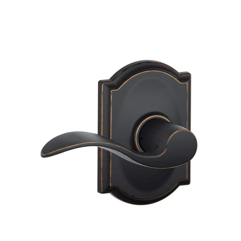 schlage accent lever with camelot trim