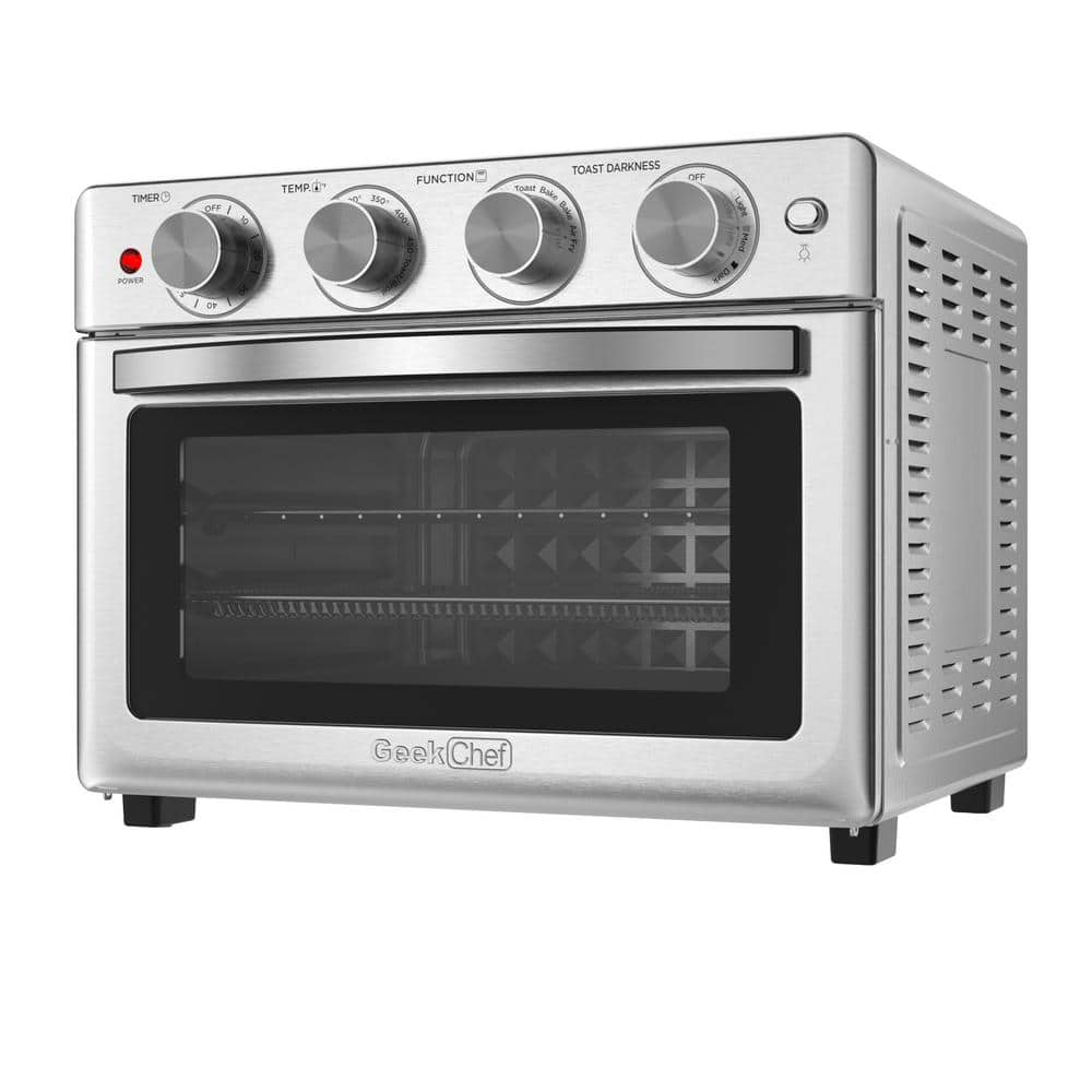 Tafole 26 qt. Black Steam Air Fryer Toaster Oven with 50 Cooking Presets  Menus, Accessories Included PYHD-25A - The Home Depot