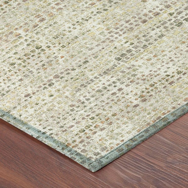 Chantille Machine Washable Indoor/Outdoor Abstract ACN2641 Ivory 10 ft. x 14 ft. Area Rug