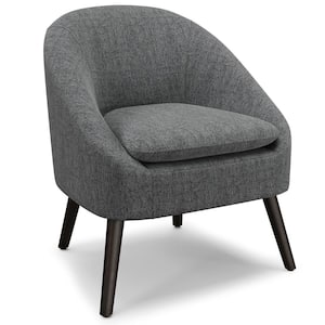 Redding Storm Grey Accent Chair