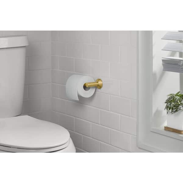 Glacier Bay Dorind Wall-Mount Toilet Paper Holder Single Post in
