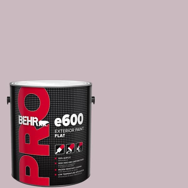 BEHR PRO 1 gal. #690E-3 Iris Pink Flat Paint