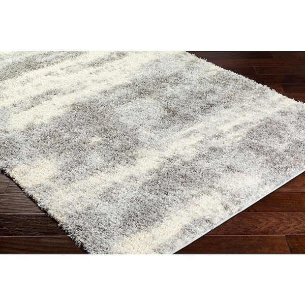 Everton Plus Grey Modern 2 ft. x 3 ft. Indoor Area Rug