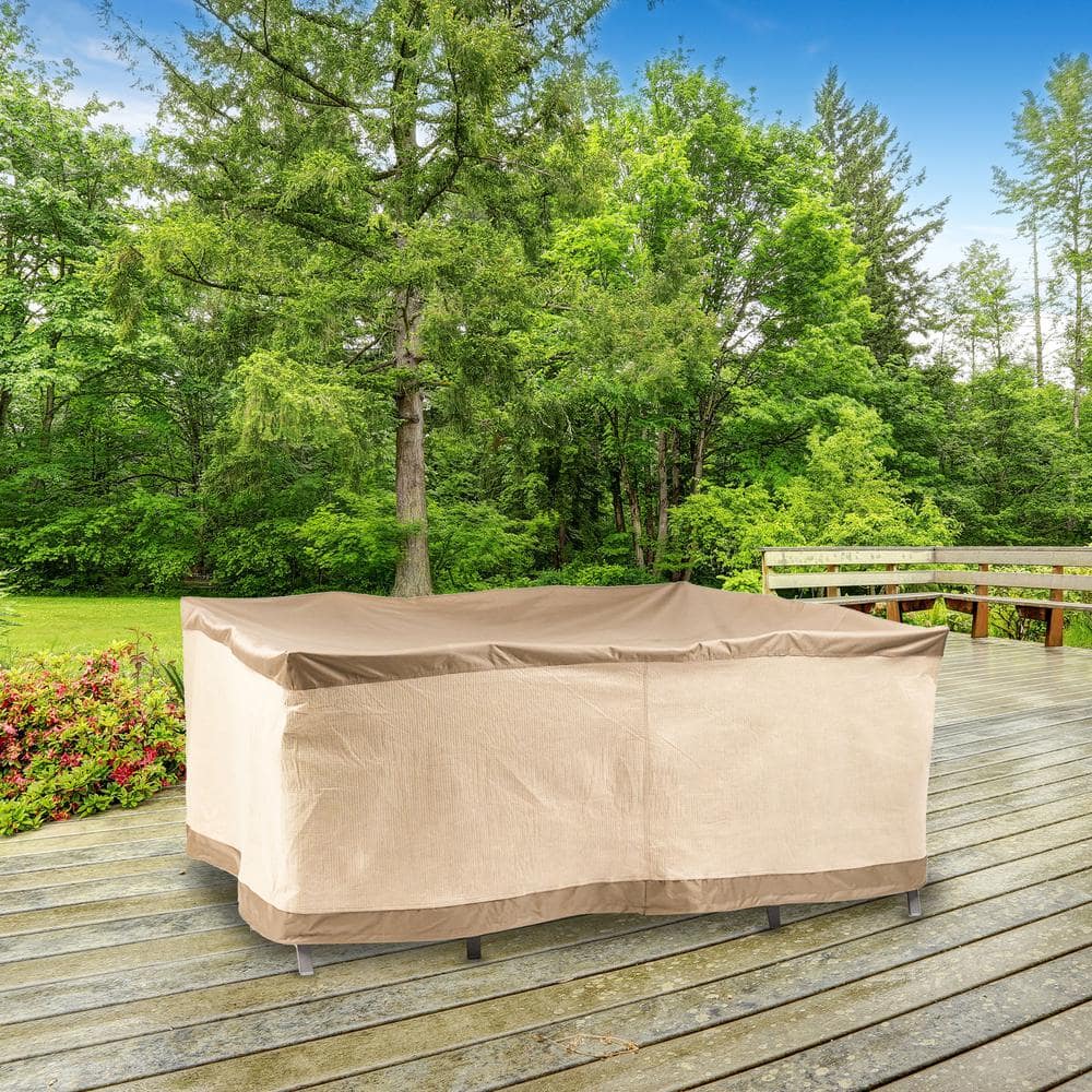 Nude Waterproof Outdoor Furniture Cover with PVC Coating