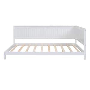 White Full Size Wood Daybed