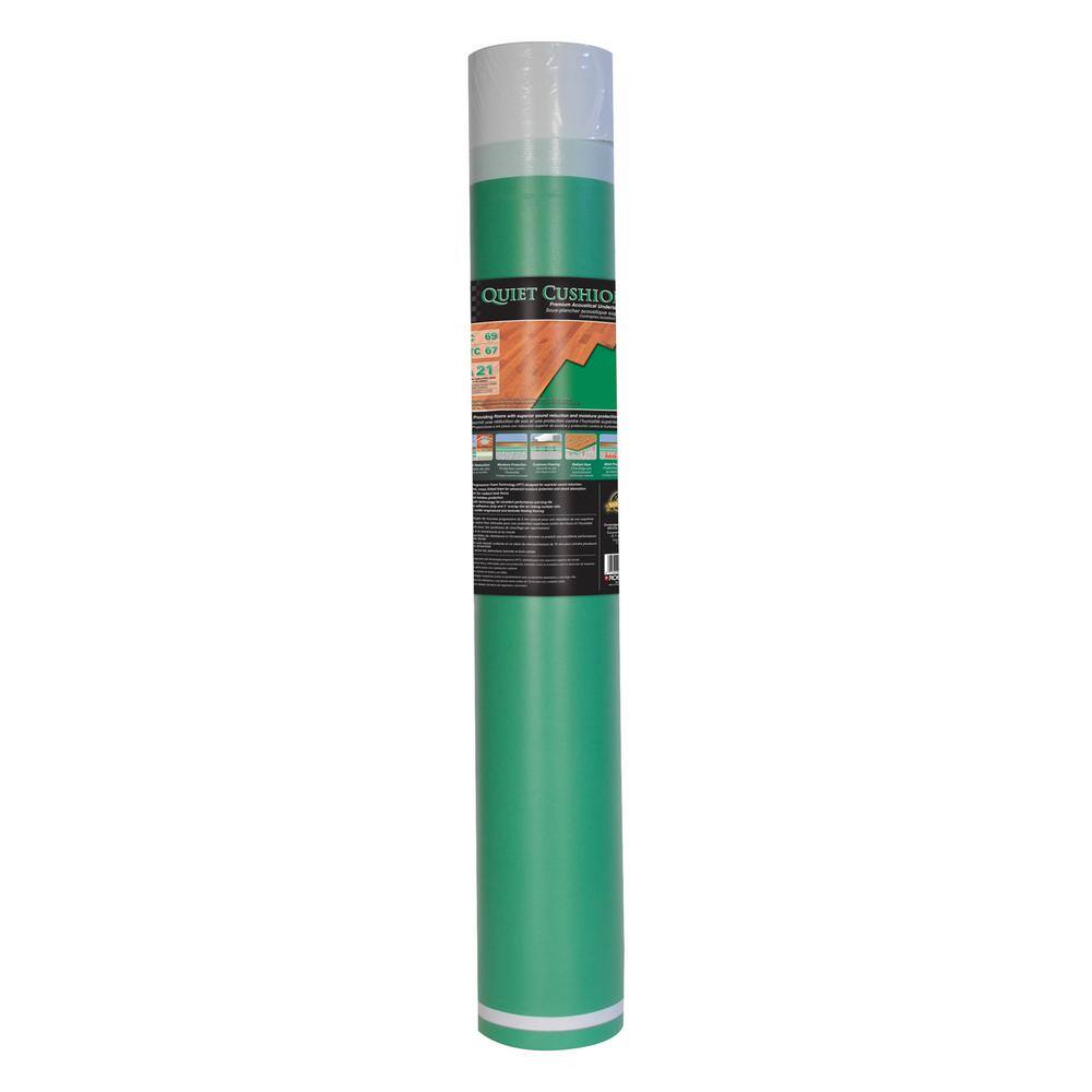 Green 100 Sq Ft Premium Acoustical Underlayment Roll