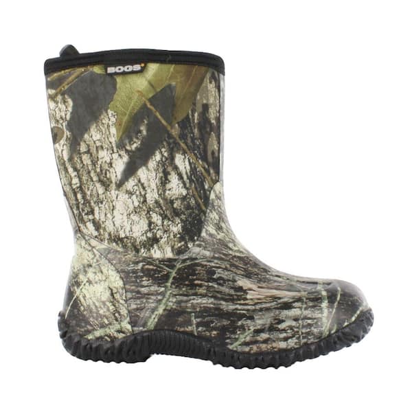 BOGS Classic Mid Camo Kids 9 in. Size 