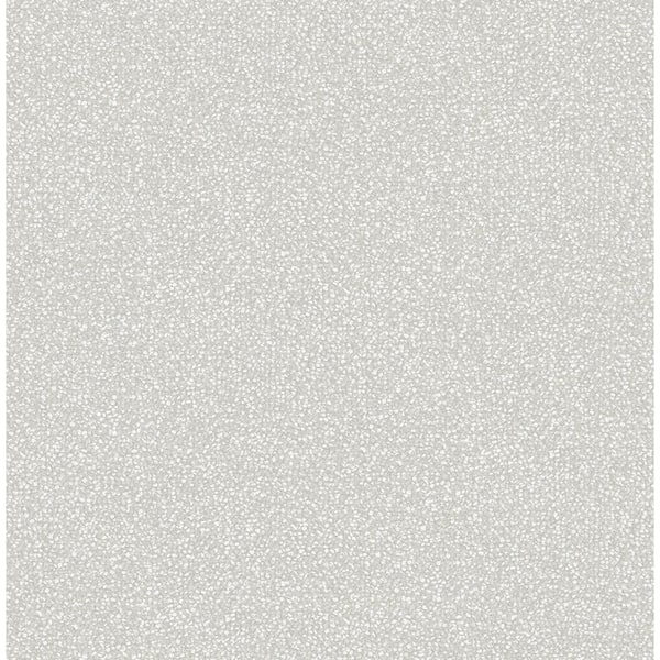 A-Street 56.4 sq. ft. Twinkle Grey Texture Wallpaper