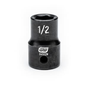 1/2 in. Drive 6 Point SAE Standard Impact Socket 1/2 in.