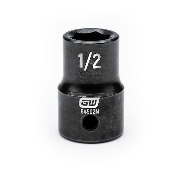 GEARWRENCH 1/2 in. Drive 6 Point SAE Standard Impact Socket 1/2 in.