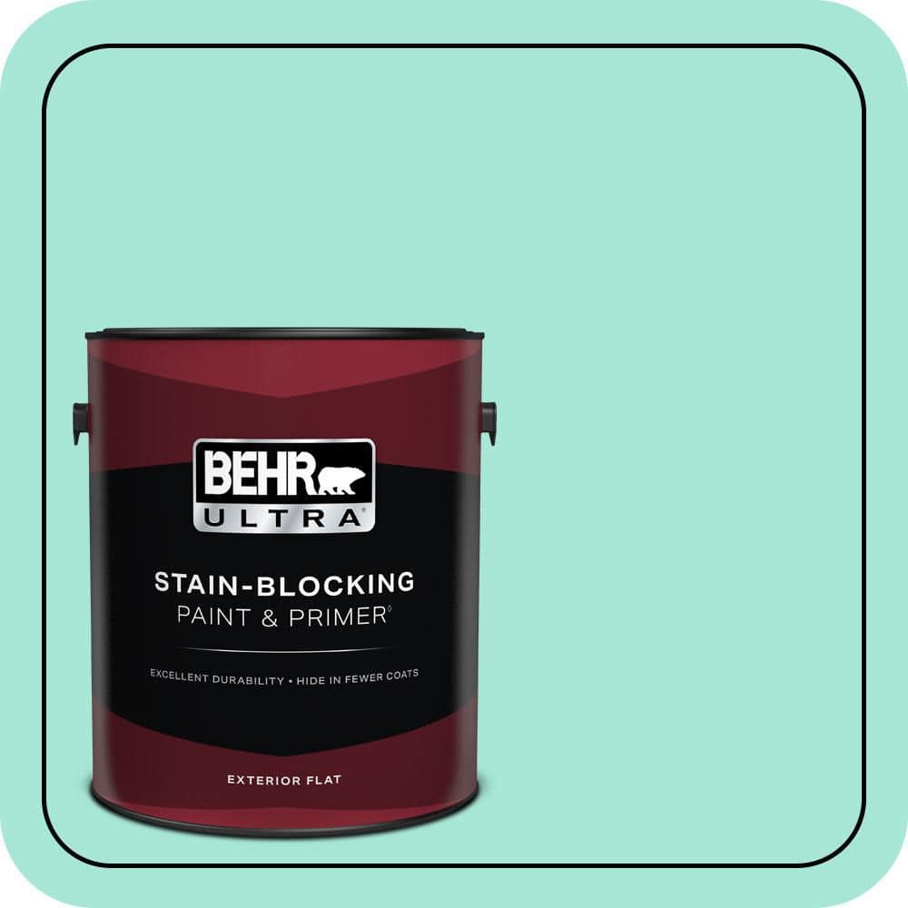 1 gal. #480A-2 Botanical Tint Flat Exterior Paint & Primer price history on PriceWatchPro