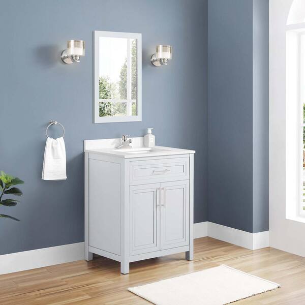Home Decorators Collection Beaufort 30, Bathroom Vanity 30 Inch Wide 19 Deep