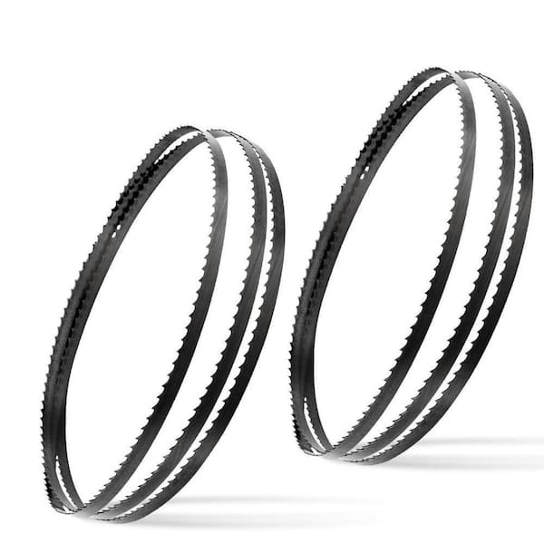 ‎POWERTEC 59-1/2 in. High Carbon Steel Band Saw Blades Assortment for Wen 3959 Craftsman Ryobi Delta Skil 9 in. Bandsaw (2-Pack)