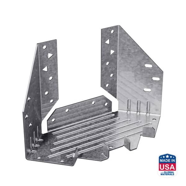 Simpson Strong-Tie MTHMQ-2 6-3/8 in. Galvanized Multiple Truss Hanger with Strong-Drive SDS Screws