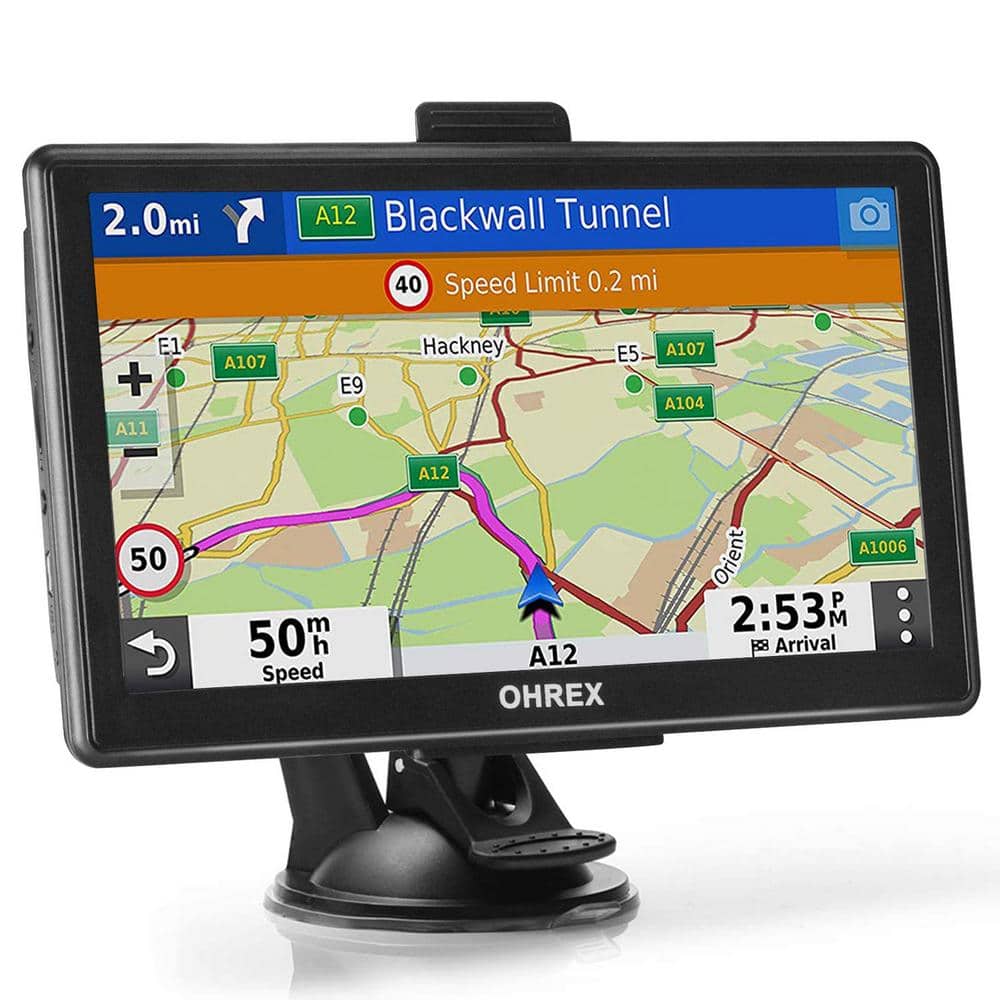 N800 GPS Navigator for Car with Bluetooth 7 in. Truck GPS Commercial Driver