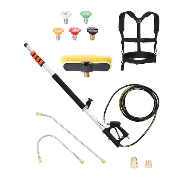 SKONYON Pressure Washer Telescoping Wand 18 ft 4000 psi Aluminum 5