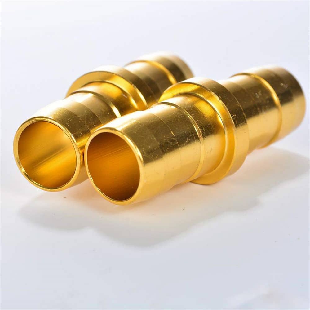 Heavy-Duty Brass and Stainless Steel Garden Hose Repair Kit, 2-Piece Set