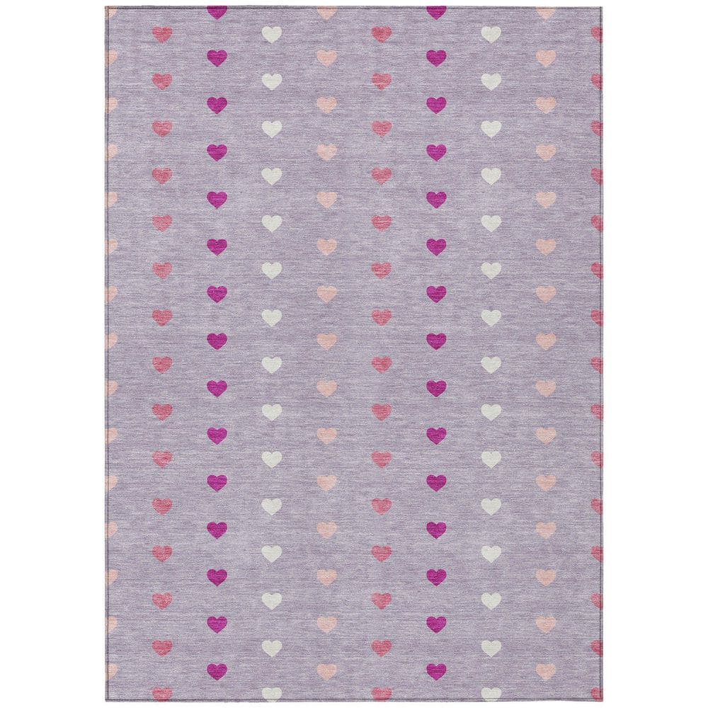 Chantille Machine Washable Indoor/Outdoor Abstract ACN2510 Lavender 9 ft. x 12 ft. Area Rug price history on PriceWatchPro