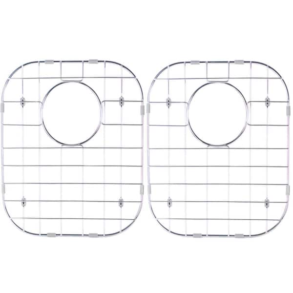 MSI Stainless Steel Sink Grid - Fits 50/50 Double Bowl Sink 32-1/4x18-1/2 (Set of 2)