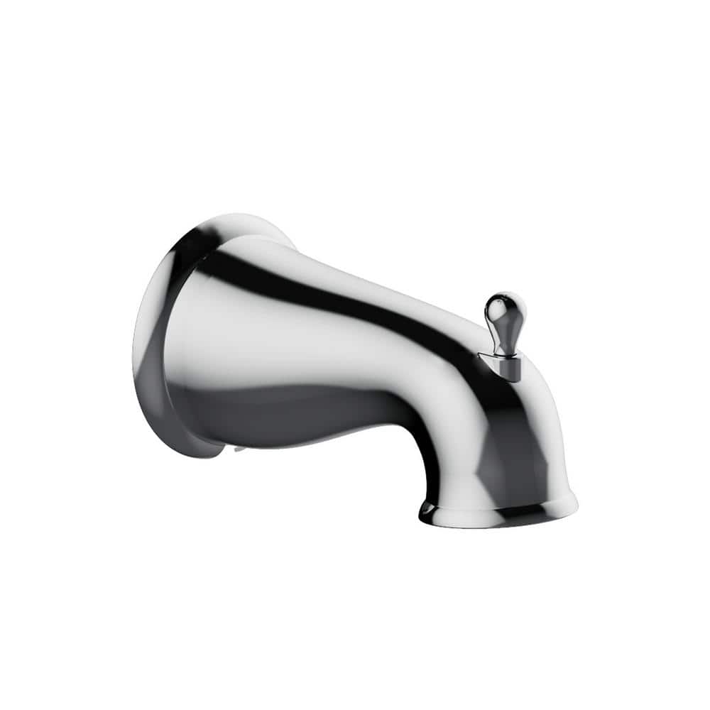 Polished Chrome Wall Mounted Bath and Shower Trim Set