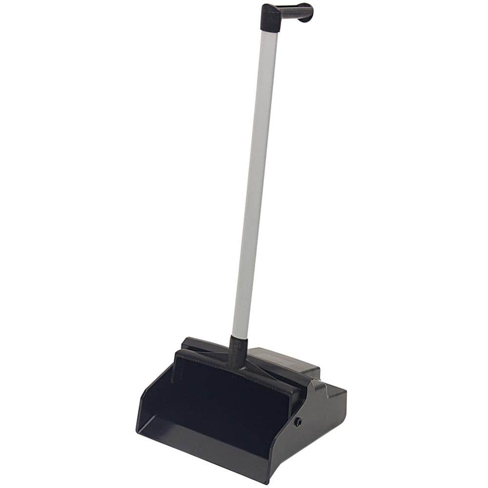 IMPACT PRODUCTS Black Plastic Lobby Dust Pan with L Grip 2602-EA - The ...