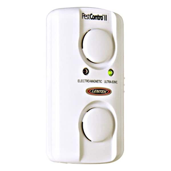 PESTCONTRO Ultrasonic Electromagnetic Rodent Repeller, Indoor Plug-In, Twin Speaker with Sweep Sound