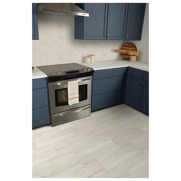 Stonehollow Mist 12 in. x 24 in. Glazed Porcelain Stone Look Floor and Wall Tile (374.4 sq. ft./Pallet)