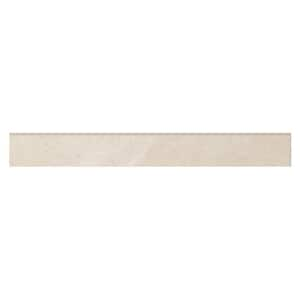 Monolith Crema Beige 3 in. x 24 in. Matte Porcelain Bullnose Trim (0.46 sq. ft./each)