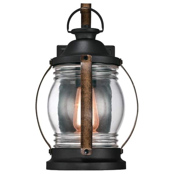 NeoCharleston Collection  N-13 Exterior Yoke Lighting – Lantern & Scroll