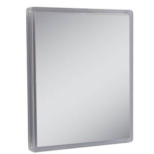 Fog-free Suction Cup Makeup Mirror in Clear