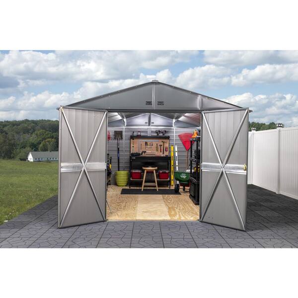 【アローとルー】 allen + roth 3-in (76mm) Center to Center Satin Nickel Arch Handle