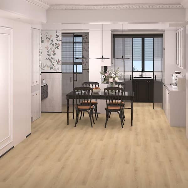 Take Home Sample - Brookhill Oak Click Lock Waterproof Luxury Vinyl Plank Flooring