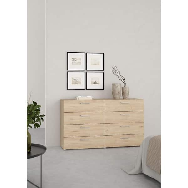Pepe Jackson Hickory 8 Drawer 55.12 in W Dresser