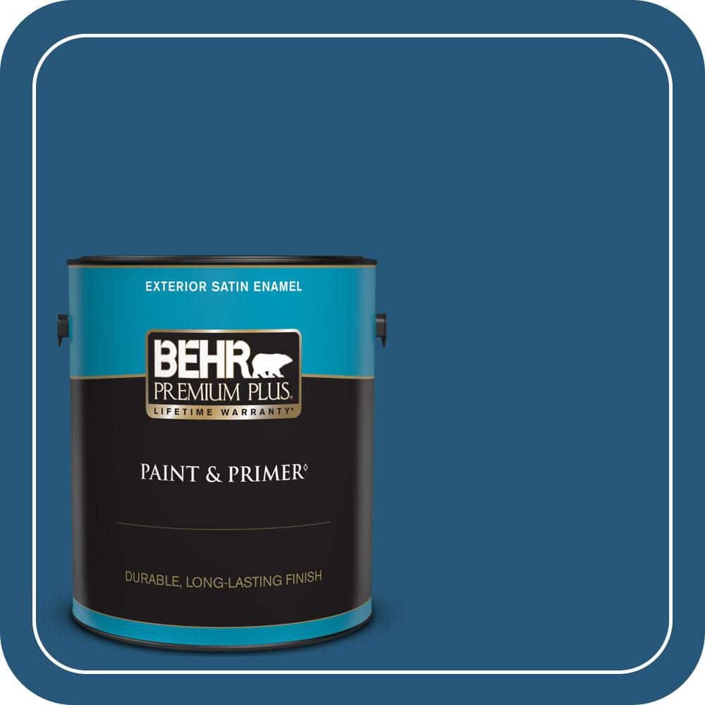 1 gal. #S-H-560 Royal Breeze Satin Enamel Exterior Paint & Primer price history on PriceWatchPro