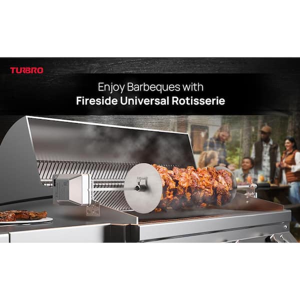 TURBRO Universal Grill Rotisserie Gyros Discs, Fits 1/2 or