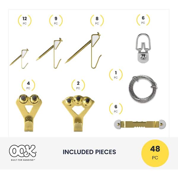 Hillman (1-Pack) Medium ReadyNail Picture Hanging Kit 533194 - The