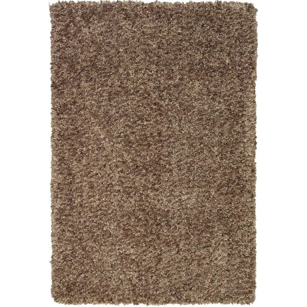Addison Rugs Dolce Plush Shag Taupe 5 ft. X 7 ft. 6 In. Area Rug