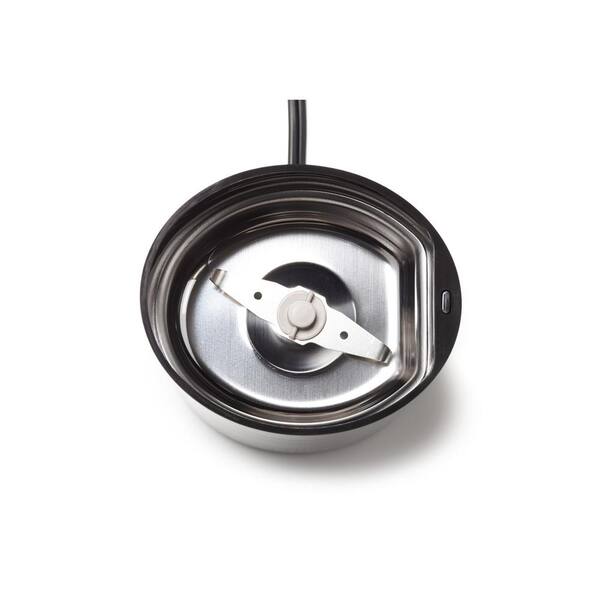 Electric Coffee Spice Grinder Stainless Steel Blades Fast Touch 3oz Capacity